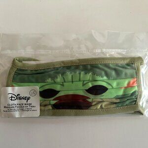 Disney Star Wars Mandalorian The Child Baby Yoda Face Mask Sealed Adult Large